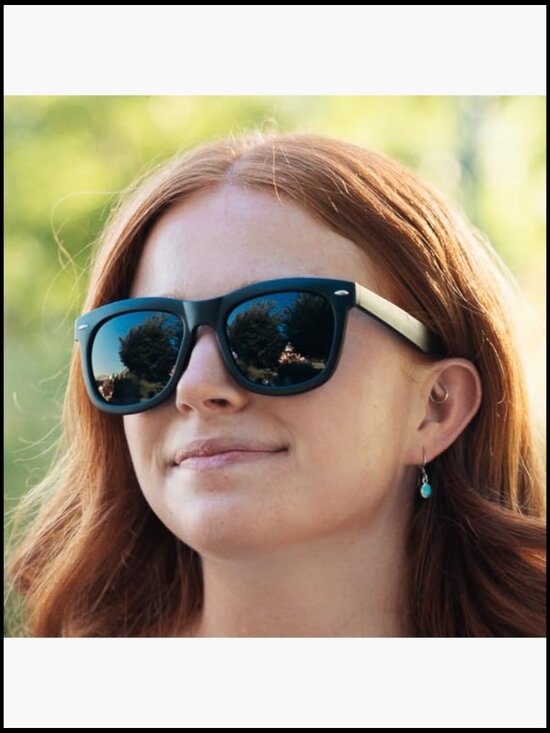 Super Dark Sunglasses UV Protection Spring Hinge Vintage Retro Wrap Around main image 4